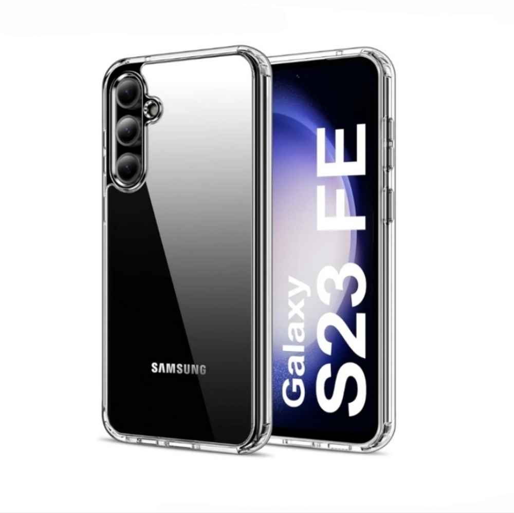 S23 FE Clear TPU phone case